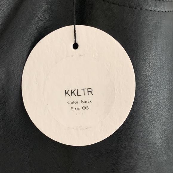 CULTNAKED “Killa” Black High-Waisted Vegan Leather Pants - XXS & XS - Picture 6 of 10